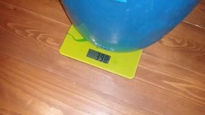 Взвешиваем мускусных утят в 1 месяц и 8 дней.