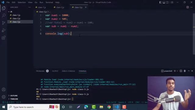 Basic Mathematical Operators | JavaScript Bangla Tutorial | Developer Delowar