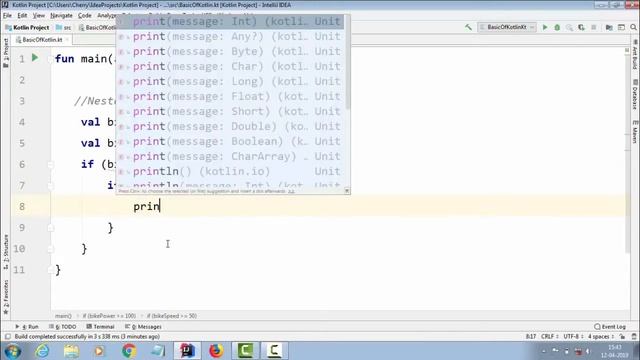 kotlin Tutorial for Android developers | How to implement Nested if Condition