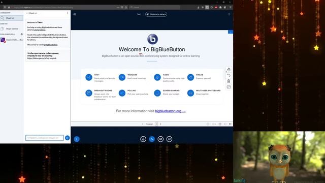 Использование BigBlueButton - 1 смотреть онлайн