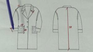 ПАЛЬТО ДАБЛ ФЕЙС ОВЕРСАЙЗ с оригинальной отделкой "АКВАРИУМ" | Выкройка-схема и нюансы пошива