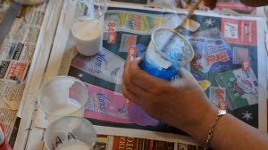 АКРИЛОВАЯ ЗАЛИВКА ПО ШАГАМ. Подробно как сделать  Acrylic Pouring.