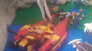 Catamaran sea battle