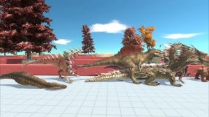 All Units Escape from the Bone Alien - Animal Revolt Battle Simulator