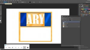 ARY Logo On Photoshop | Photoshop Class 22 | Logo On photoshop