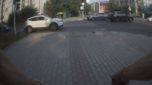 с работы