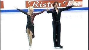 Oksana Domnina & Maxim Shabalin RUS - 2006 European Figure Skating Championships Compulsory Dance