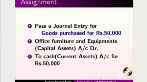 Journal Entry and Balance Sheet in FrontAccounting - English