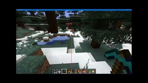 Baritone auto walk AI in Minecraft (Impact 1.14.4)