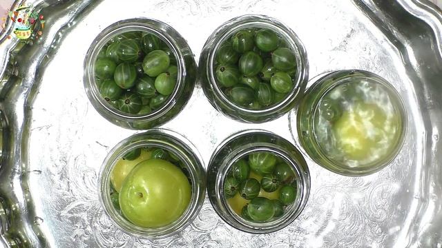Маринованный крыжовник на зиму смотреть онлайн