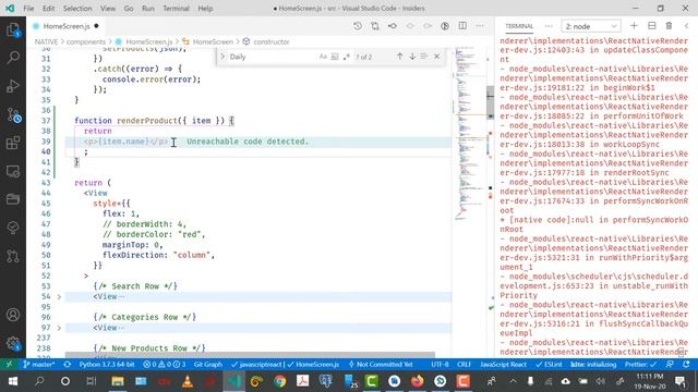 Django & React Native: Ploti App 18 - FlatList Vs ScrollView смотреть онлайн