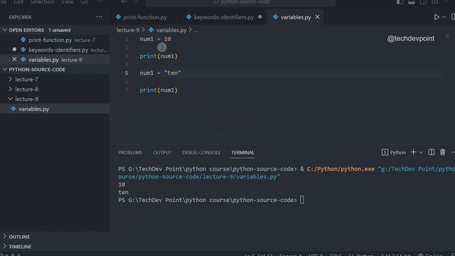 পাইথন #9:  Python  Variables: Understanding Memory Allocation and Comparison with C |Bangla Tutoria