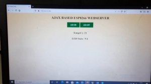 AJAX with ESP8266: Dynamic Web Page Update Without Reloading