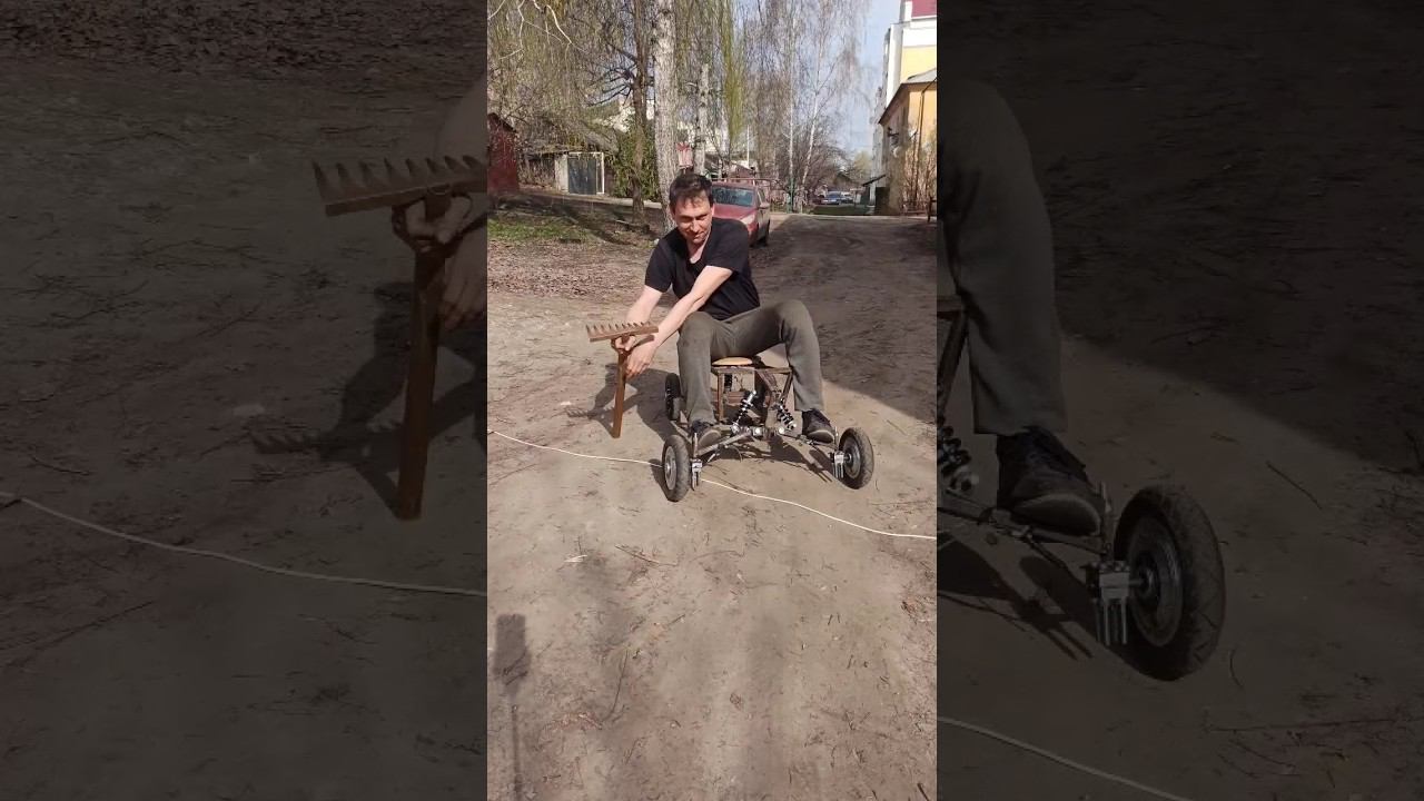 Электроквадроцикл. Испытание #квадроцикл #самоделка #электро