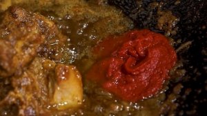 Кисло-сладкая баранина с яблоками от Сталика Ханкишиева