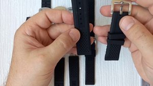 КАУЧУКОВЫЙ РЕМЕШОК НА ORIENT, TISSOT, CASIO,  SEIKO, DIESEL