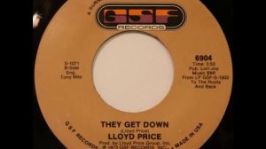 FUNK: Lloyd Price - They Get Down (Sample)