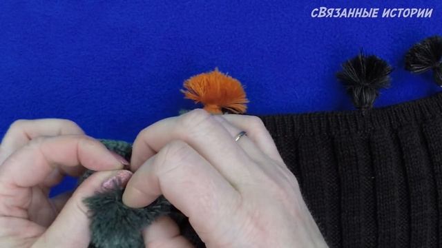 Мужской шарф-снуд