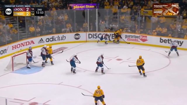 РУССКИЙ ОБЗОР NHL. Colorado Avalanche vs Nashville Predators | First round | Game 3 | Stanley Cup 2 смотреть онлайн