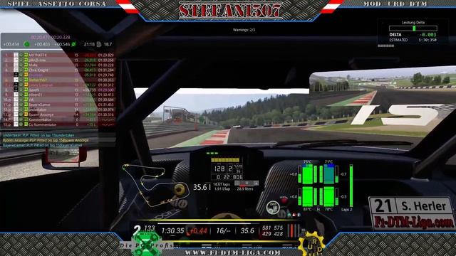 simracingverein.de | AC Montag DTM Liga Red Bull Ring GP R1 by Stefan1507 смотреть онлайн