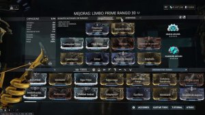 WARFRAME BUILD LIMBO PARA LANZA ESCARLATA 2020