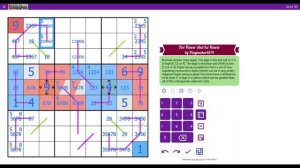 Solving "Fire Flower And Ice Flower" Sudoku by Playmaker6174