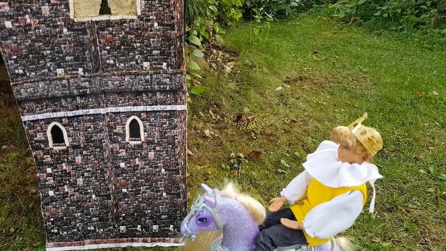 Играем с куклами Барби. Сказка о Рапунцель. Часть 4 смотреть онлайн