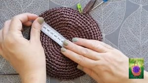 Шляпа из рафии крючком