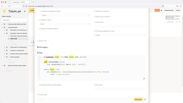 Учебный курс: фиксация вычисления при выполнении кодов смотреть онлайн