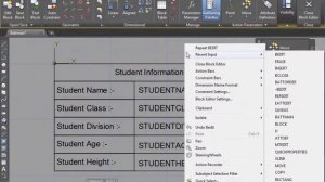 Bedit and Bclose - Command AutoCAD - A B C D