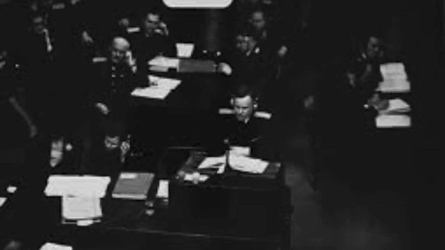 Nuremberg Trial Day 68 (1946) L.N. Smirnov Crimes Against Humanity (AM) смотреть онлайн