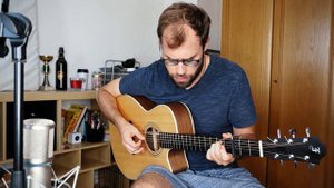 Rocket Man - Elton John | Acoustic Fingerstyle Guitar Cover | Severin Gomboc