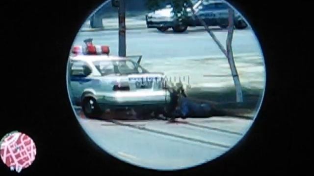 GTA IV footage on Toshiba 57" смотреть онлайн