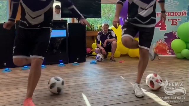 Заказать футбольный фристайл на мероприятие и праздник в Москве -лучшее спортивное шоу на корпорати