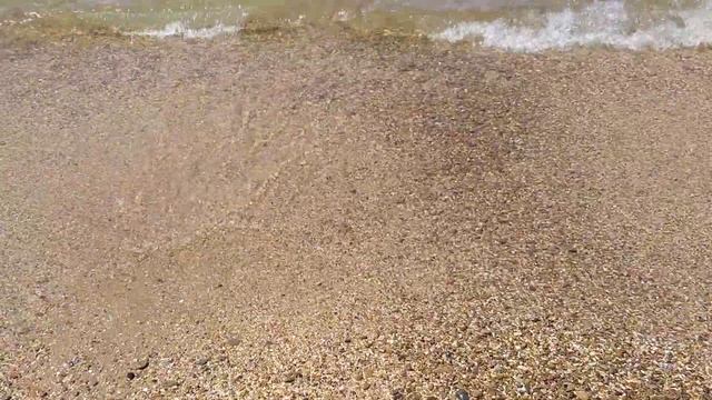 Шум Черного моря. Пляж Веселовка Краснодарский край