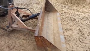 Ковш для трактора из отвала ЮМЗ