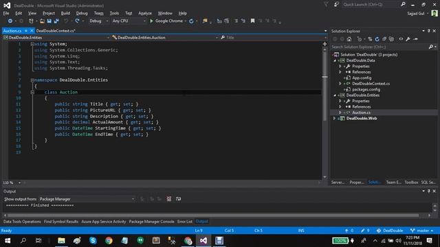 ASP .Net MVC Series - 03 - Git Repository, Identifying Entities and Setting Entity Framework смотреть онлайн
