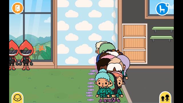 Toca World .ИГРА🚦КРАСНЫЙ СВЕТ💖💚ЗЕЛЕНЫЙ СВЕТ.ИГРА В КАЛЬМАРА🔔.Toca Life World смотреть онлайн