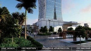 ГОСТИНИЦА В ДУШАНБЕ ( 3Д АНИМАЦИЯ )