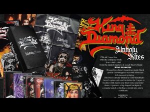 Обзор кассетного бокса King Diamond – Unholy Rites (heavy metal)