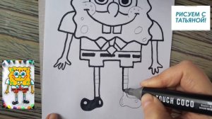 Рисуем Губку Боба Квадратные Штаны/ Draw SpongeBob ?