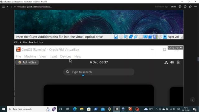 Installation of virtualbox guest additions in centos stream 9 смотреть онлайн