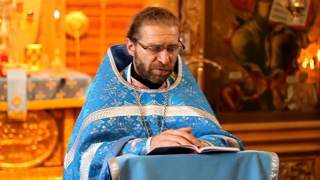 2017 10 14 Проповедь иерея Виталия Донченко в праздник Покрова Пресвятой Богородицы смотреть онлайн