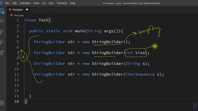 Java-43-StringBuilder in Java || Java Programming Tutorial смотреть онлайн