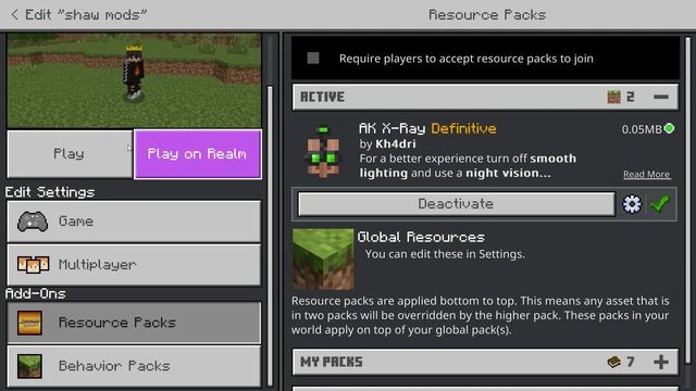 Minecraft X Ray Mod For Minecraft Pocket Edition /1.19.51 New update смотреть онлайн