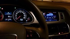 Разгоняю Audi Q7