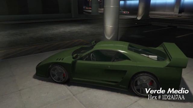 GTA V ONLINE -10 Clean Crew Colors (With HEX Codes) *Ferrari Colors* смотреть онлайн