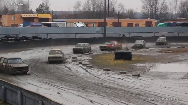 Трековые автогонки 2016. Класс «Легенды СССР» (20.11.2016, стадион 