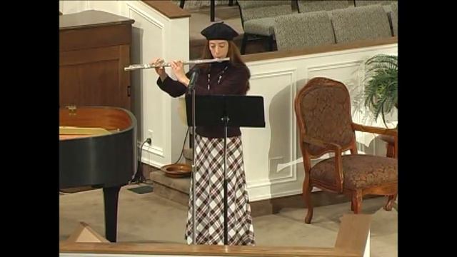 Stanley Heights Baptist Church Betsy Baer Flute.mp4 смотреть онлайн