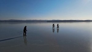 Коньки и палки в Угловом заливе. Владивосток